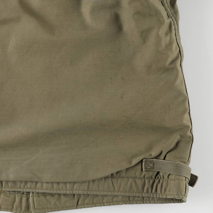 Authentic 1980'S US Navy A-2 Military Deck Jacket, Made in USA, Medium (38-40), Men's Size M, Vintage Nylon Khaki type Vintage Second Hand