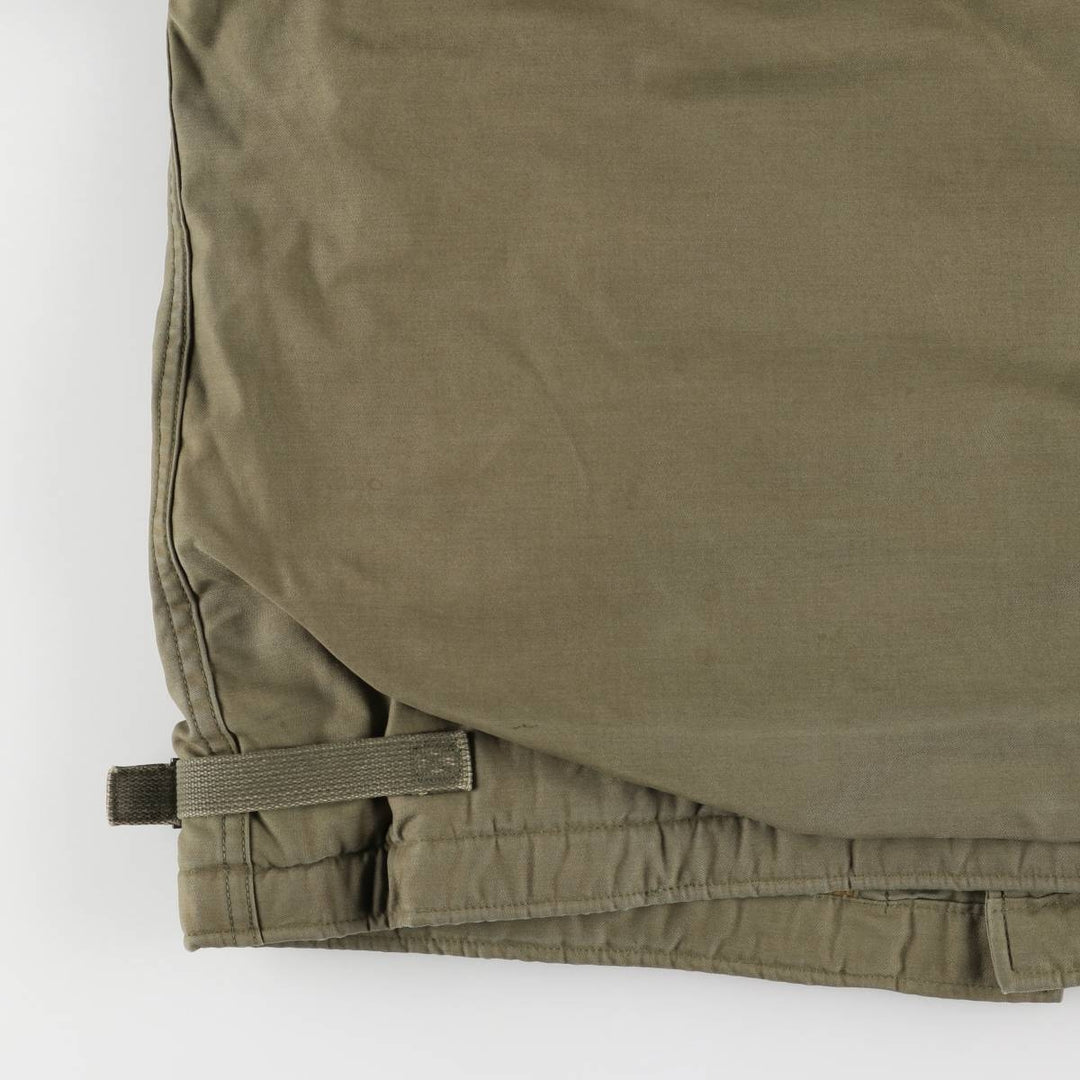 Authentic 1980'S US Navy A-2 Military Deck Jacket, Made in USA, Medium (38-40), Men's Size M, Vintage Nylon Khaki type Vintage Second Hand