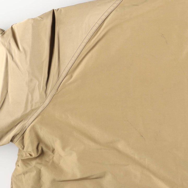 1960'S LLBean Goose Down Mackinaw Jacket with Cursive White Tag, Men's XL cotton Beige type Vintage Second Hand