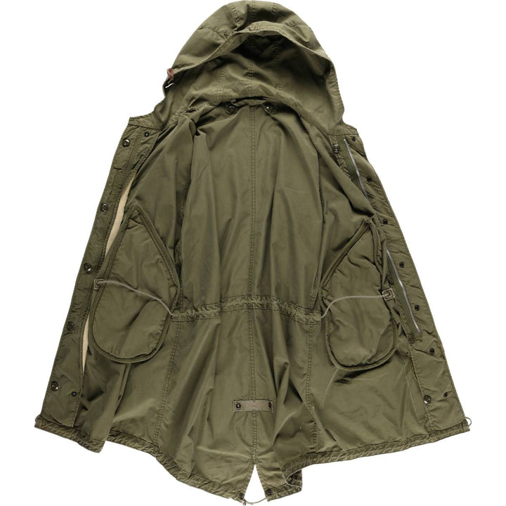 Vintage M-51 US Military Field Parka Mod Coat, Men's Size L unclear Khaki type Vintage Second Hand