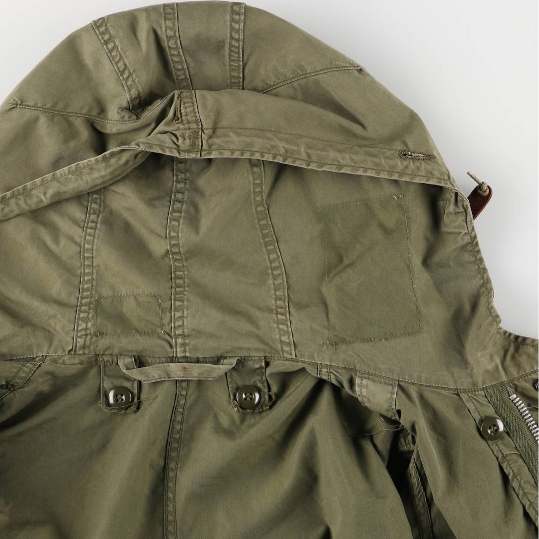 Vintage M-51 US Military Field Parka Mod Coat, Men's Size L unclear Khaki type Vintage Second Hand
