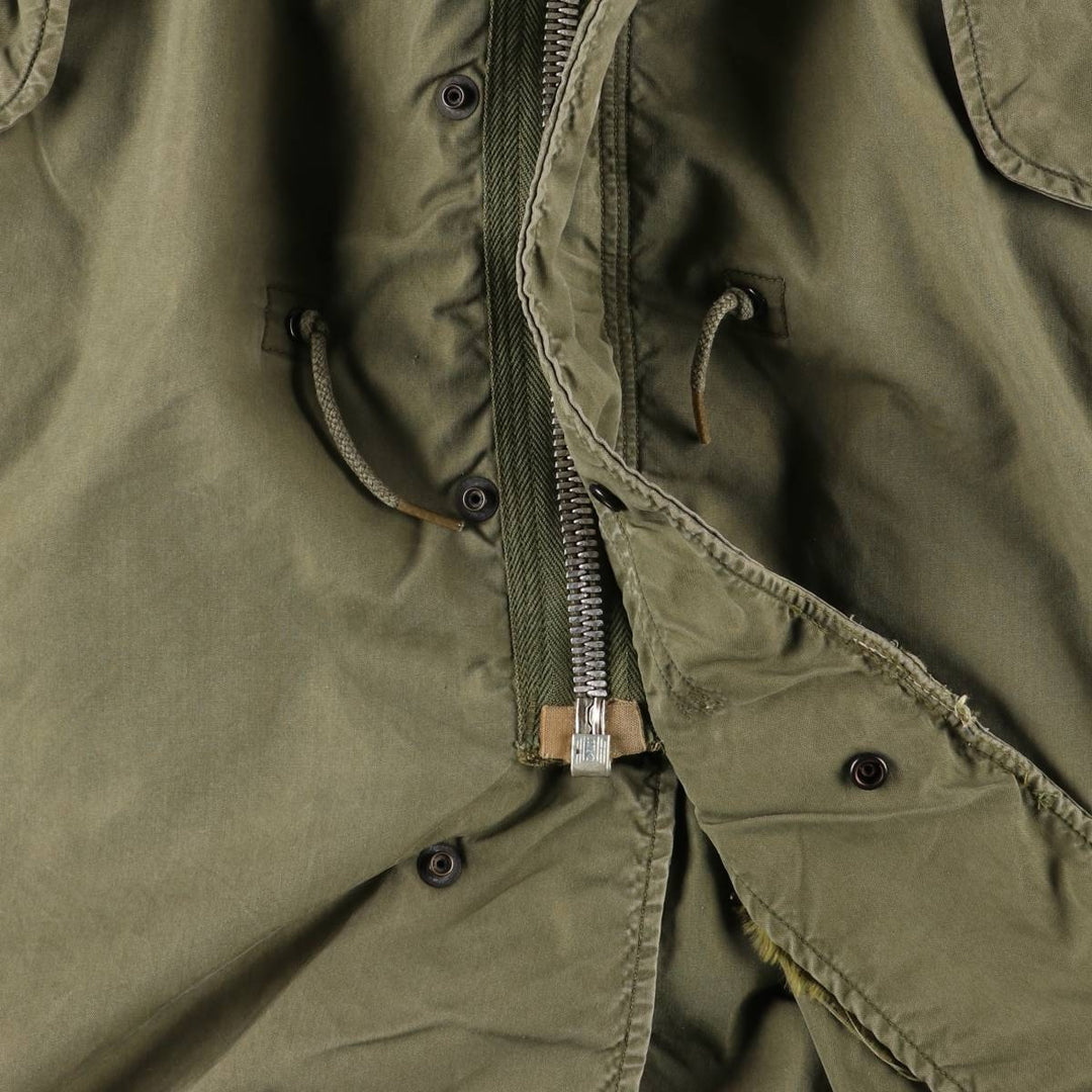 Vintage M-51 US Military Field Parka Mod Coat, Men's Size L unclear Khaki type Vintage Second Hand