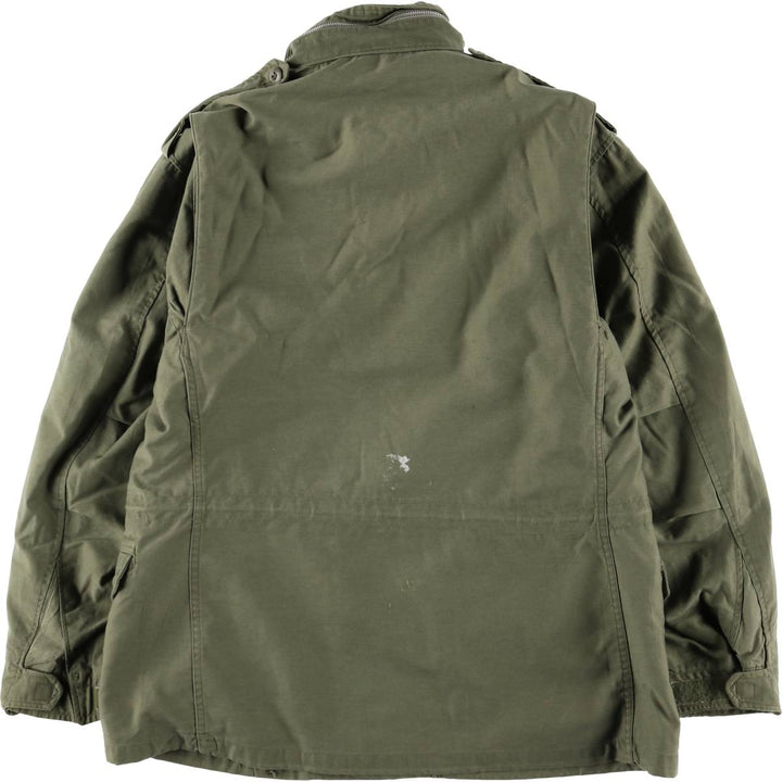 1960'S US Military M-65 2nd Class Military Field Jacket, Made in USA, Regular Medium, Men's Size M, Vintage unclear Khaki type Vintage Second Hand