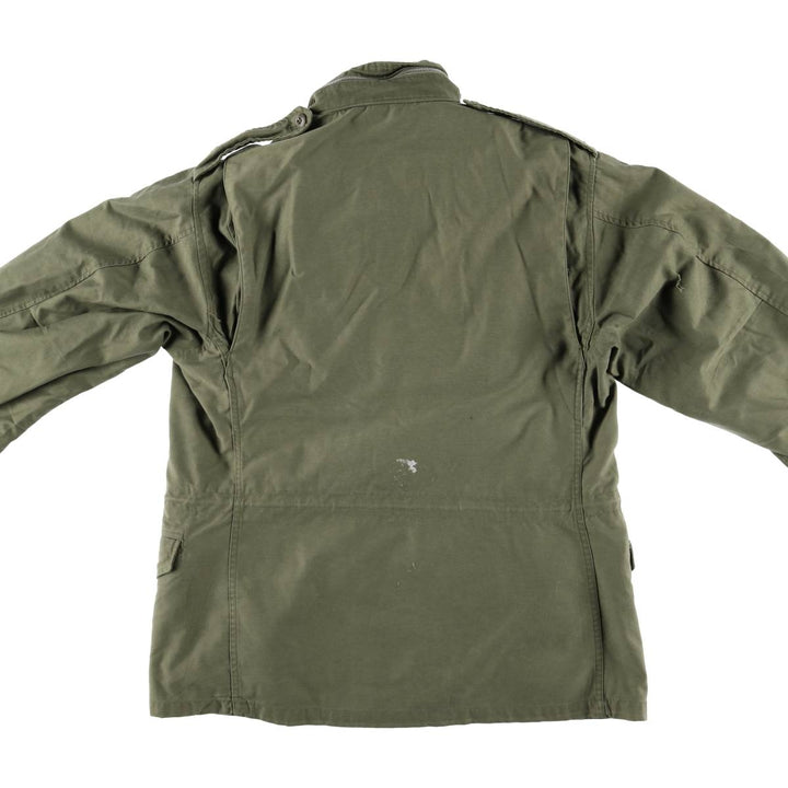 1960'S US Military M-65 2nd Class Military Field Jacket, Made in USA, Regular Medium, Men's Size M, Vintage unclear Khaki type Vintage Second Hand