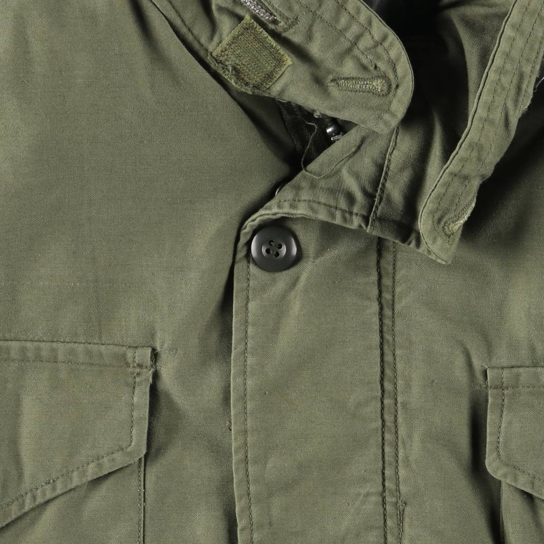 1960'S US Military M-65 2nd Class Military Field Jacket, Made in USA, Regular Medium, Men's Size M, Vintage unclear Khaki type Vintage Second Hand