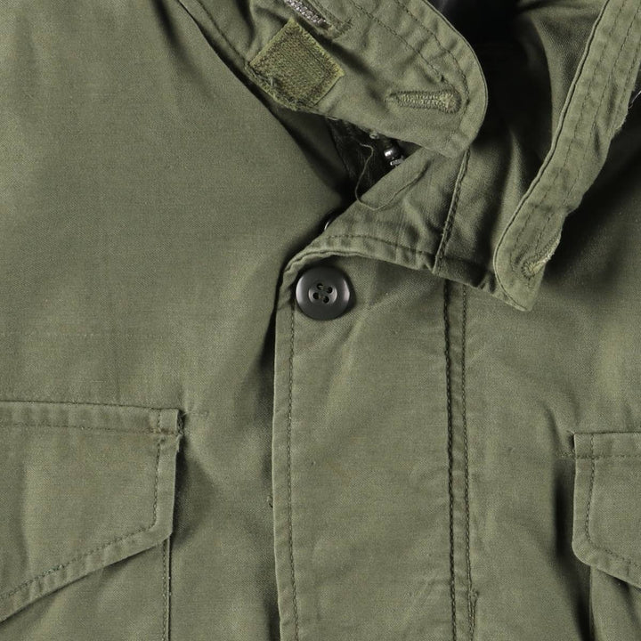 1960'S US Military M-65 2nd Class Military Field Jacket, Made in USA, Regular Medium, Men's Size M, Vintage unclear Khaki type Vintage Second Hand