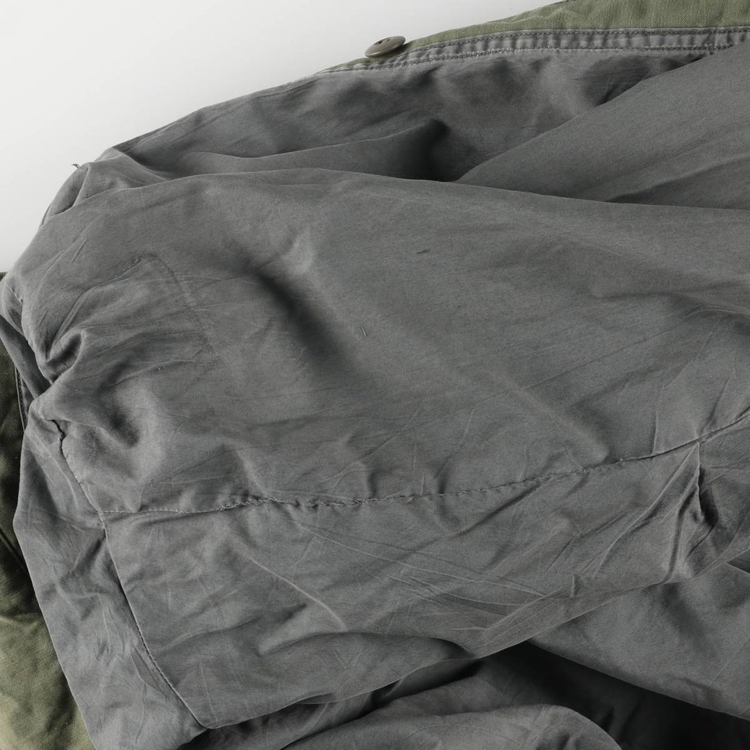 1960'S US Military M-65 2nd Class Military Field Jacket, Made in USA, Regular Medium, Men's Size M, Vintage unclear Khaki type Vintage Second Hand