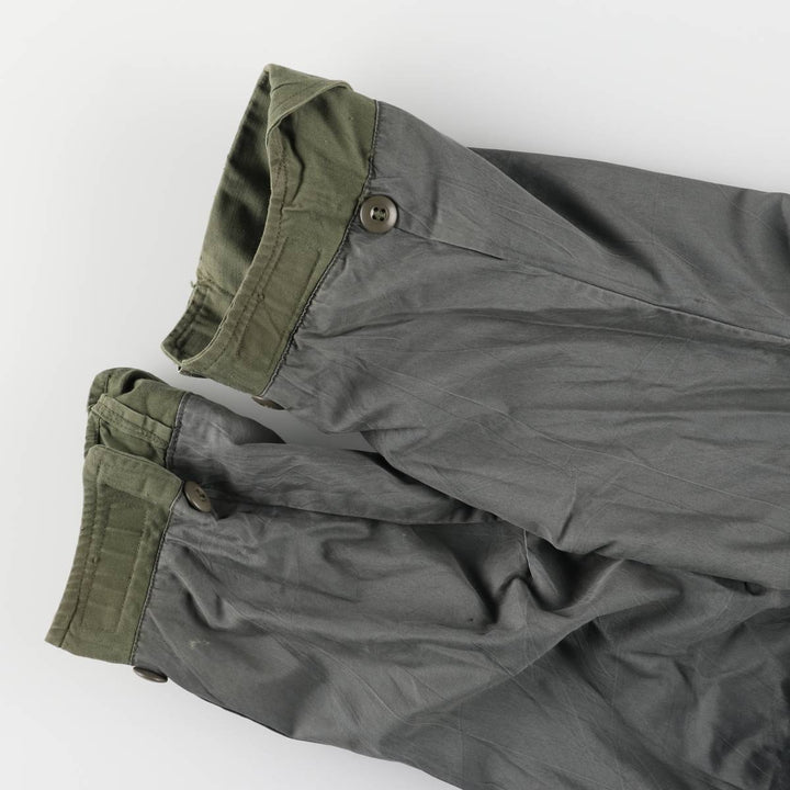 1960'S US Military M-65 2nd Class Military Field Jacket, Made in USA, Regular Medium, Men's Size M, Vintage unclear Khaki type Vintage Second Hand