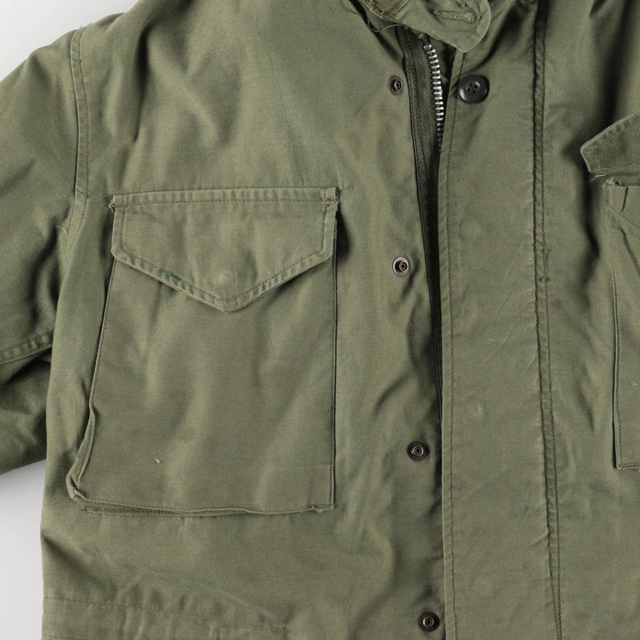 1960'S US Military M-65 2nd Class Military Field Jacket, Made in USA, Regular Medium, Men's Size M, Vintage unclear Khaki type Vintage Second Hand