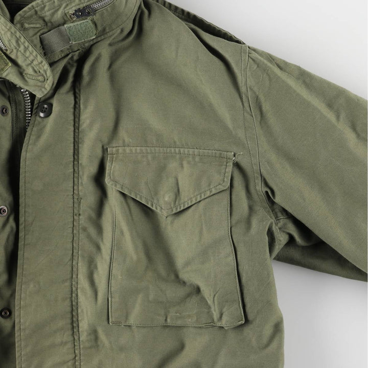 1960'S US Military M-65 2nd Class Military Field Jacket, Made in USA, Regular Medium, Men's Size M, Vintage unclear Khaki type Vintage Second Hand