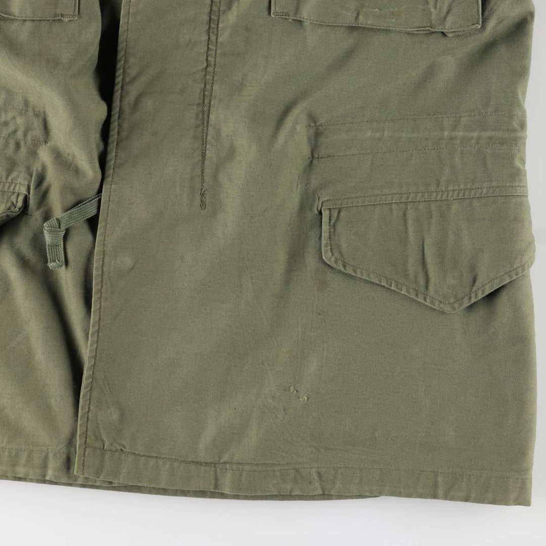 1960'S US Military M-65 2nd Class Military Field Jacket, Made in USA, Regular Medium, Men's Size M, Vintage unclear Khaki type Vintage Second Hand