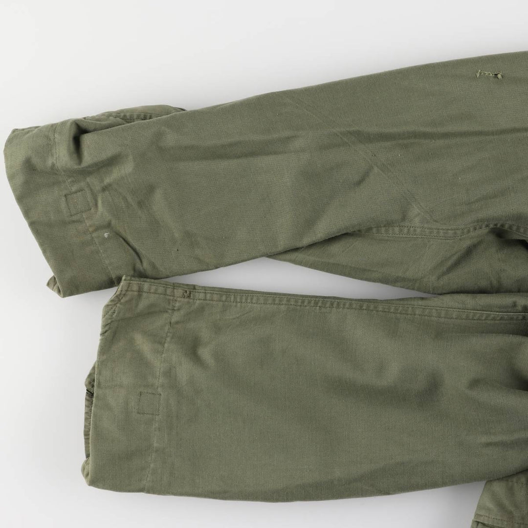 1960'S US Military M-65 2nd Class Military Field Jacket, Made in USA, Regular Medium, Men's Size M, Vintage unclear Khaki type Vintage Second Hand