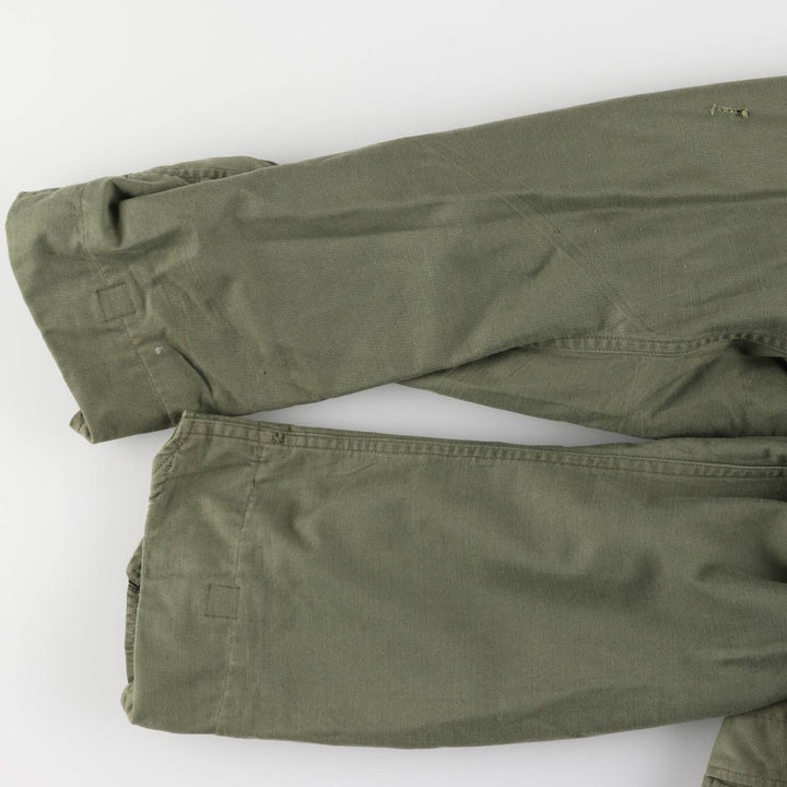 1960'S US Military M-65 2nd Class Military Field Jacket, Made in USA, Regular Medium, Men's Size M, Vintage unclear Khaki type Vintage Second Hand