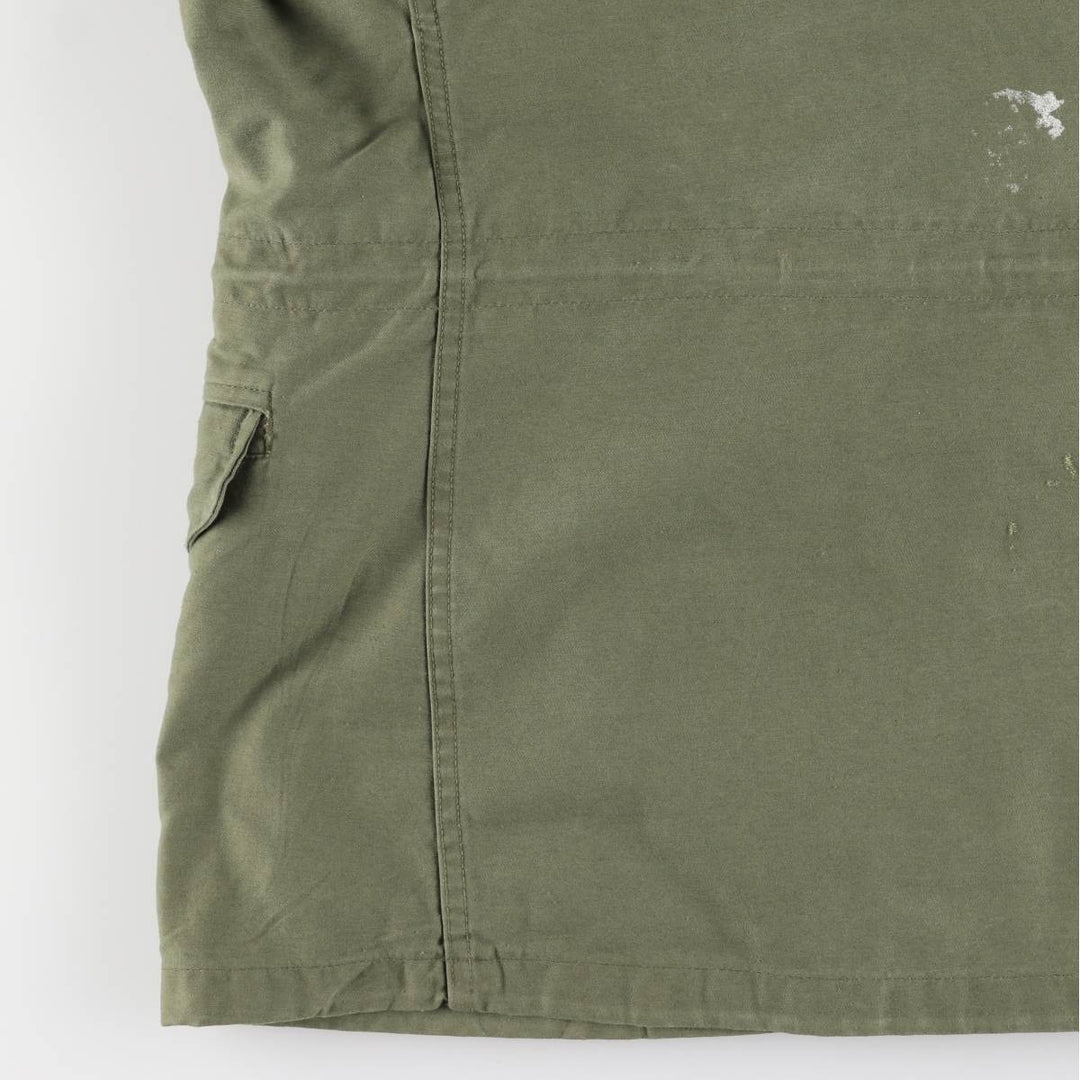 1960'S US Military M-65 2nd Class Military Field Jacket, Made in USA, Regular Medium, Men's Size M, Vintage unclear Khaki type Vintage Second Hand