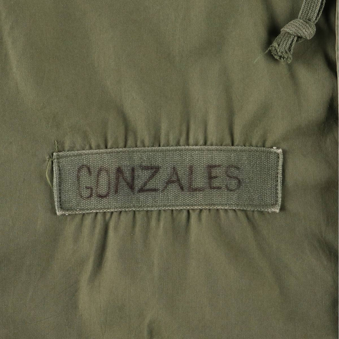 1970'S US Military M-65 Field Coat, Mod Coat, Made in USA, Medium-Regular, Men's Size M, Vintage cotton Khaki type Vintage Second Hand