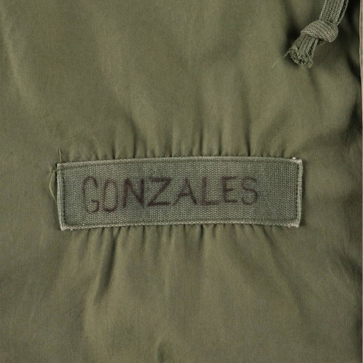 1970'S US Military M-65 Field Coat, Mod Coat, Made in USA, Medium-Regular, Men's Size M, Vintage cotton Khaki type Vintage Second Hand
