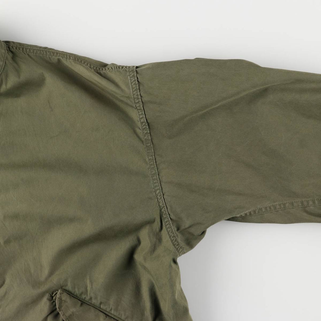 1970'S US Military M-65 Field Coat, Mod Coat, Made in USA, Medium-Regular, Men's Size M, Vintage cotton Khaki type Vintage Second Hand