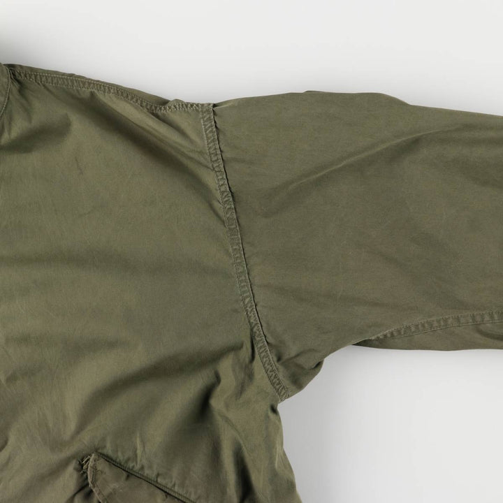 1970'S US Military M-65 Field Coat, Mod Coat, Made in USA, Medium-Regular, Men's Size M, Vintage cotton Khaki type Vintage Second Hand