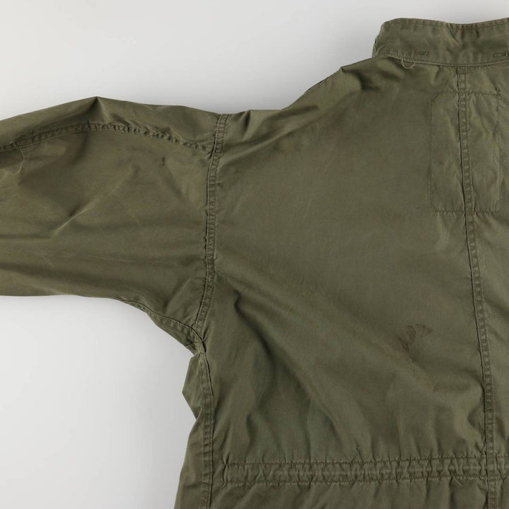 1970'S US Military M-65 Field Coat, Mod Coat, Made in USA, Medium-Regular, Men's Size M, Vintage cotton Khaki type Vintage Second Hand