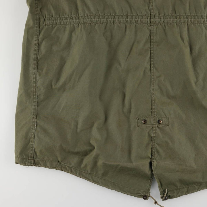 1970'S US Military M-65 Field Coat, Mod Coat, Made in USA, Medium-Regular, Men's Size M, Vintage cotton Khaki type Vintage Second Hand