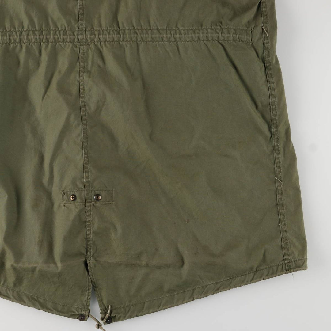 1970'S US Military M-65 Field Coat, Mod Coat, Made in USA, Medium-Regular, Men's Size M, Vintage cotton Khaki type Vintage Second Hand