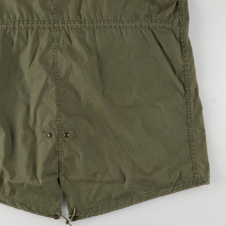 1970'S US Military M-65 Field Coat, Mod Coat, Made in USA, Medium-Regular, Men's Size M, Vintage cotton Khaki type Vintage Second Hand