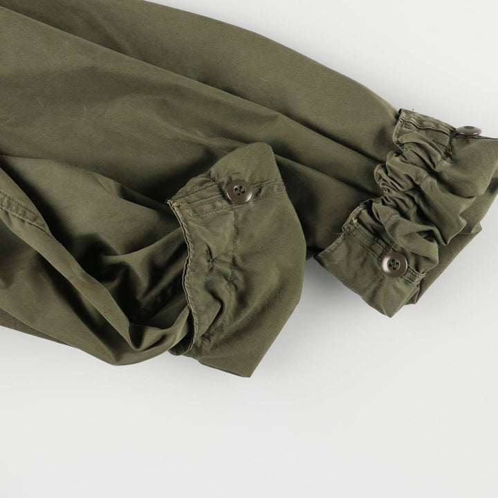 1970'S US Military M-65 Field Coat, Mod Coat, Made in USA, Medium-Regular, Men's Size M, Vintage cotton Khaki type Vintage Second Hand