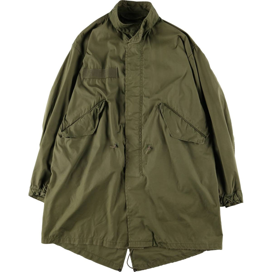 1980'S US Military M-65 Field Coat, Mod Coat, Made in USA, X-Small, Men's XS, Vintage cotton Khaki type Vintage Second Hand