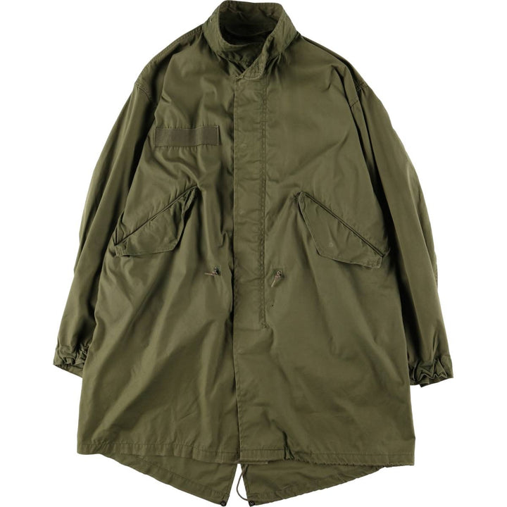 1980'S US Military M-65 Field Coat, Mod Coat, Made in USA, X-Small, Men's XS, Vintage cotton Khaki type Vintage Second Hand
