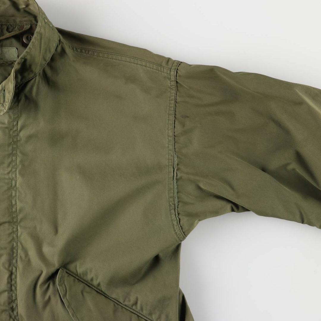 1980'S US Military M-65 Field Coat, Mod Coat, Made in USA, X-Small, Men's XS, Vintage cotton Khaki type Vintage Second Hand