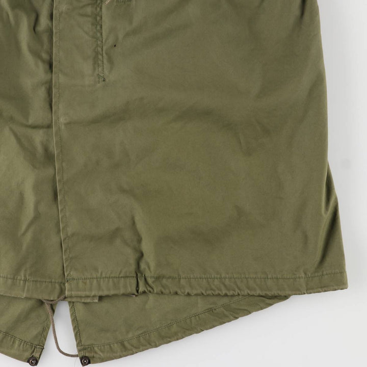 1980'S US Military M-65 Field Coat, Mod Coat, Made in USA, X-Small, Men's XS, Vintage cotton Khaki type Vintage Second Hand