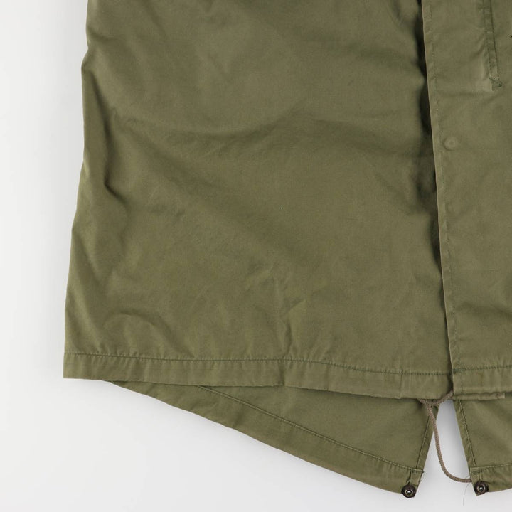 1980'S US Military M-65 Field Coat, Mod Coat, Made in USA, X-Small, Men's XS, Vintage cotton Khaki type Vintage Second Hand