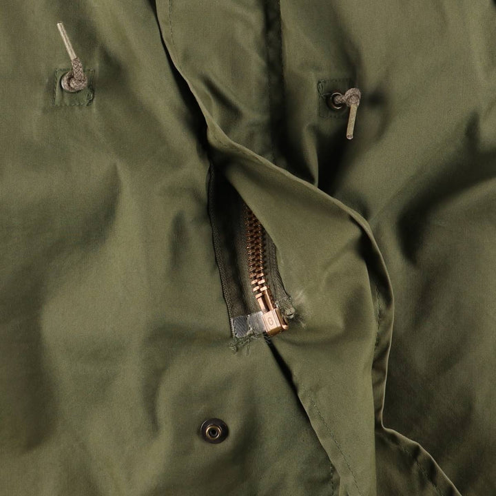 1980'S US Military M-65 Field Coat, Mod Coat, Made in USA, X-Small, Men's XS, Vintage cotton Khaki type Vintage Second Hand
