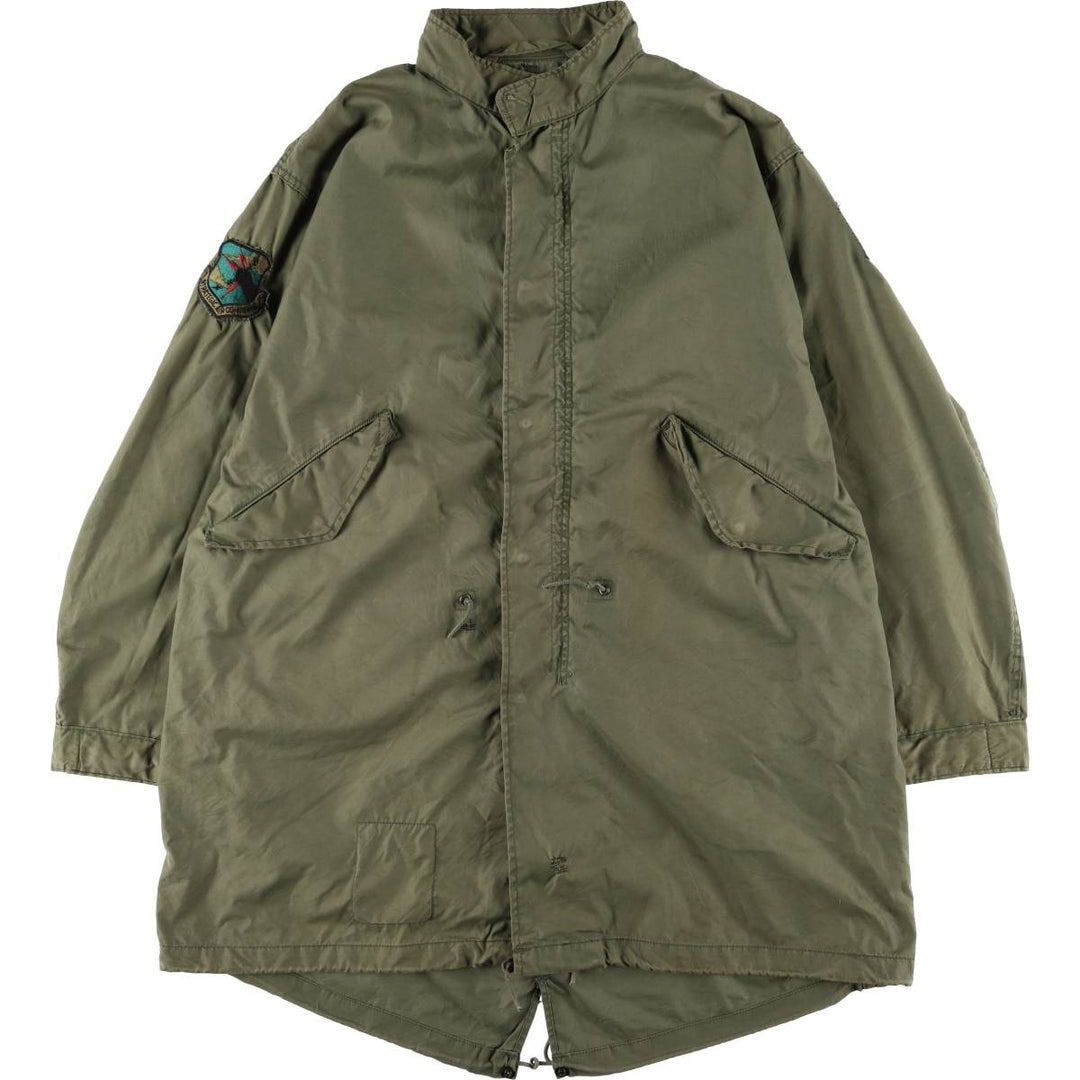1970'S US Military M-65 Field Coat, Mod Coat, Made in USA, Small Regular, Men's Size Small, Vintage unclear Khaki type Vintage Second Hand
