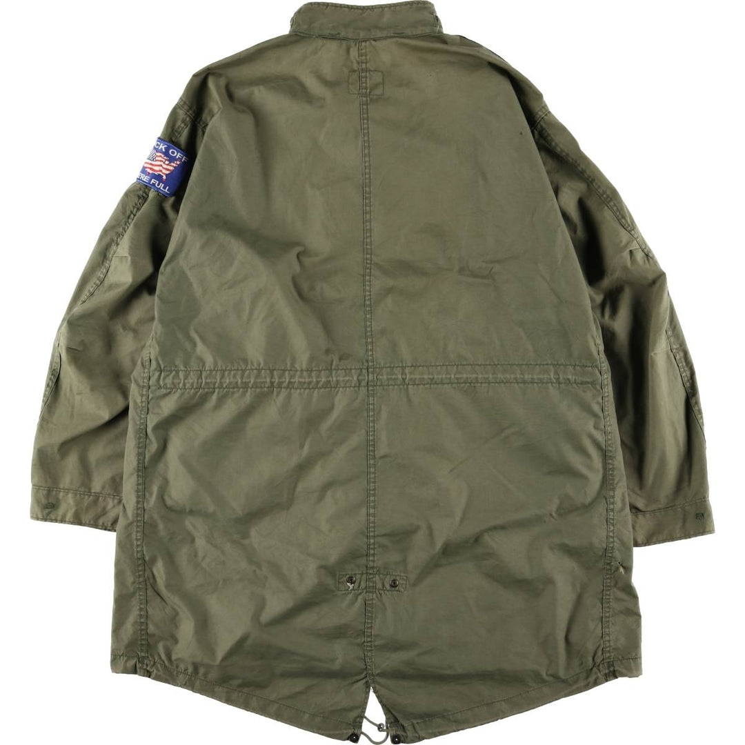 1970'S US Military M-65 Field Coat, Mod Coat, Made in USA, Small Regular, Men's Size Small, Vintage unclear Khaki type Vintage Second Hand
