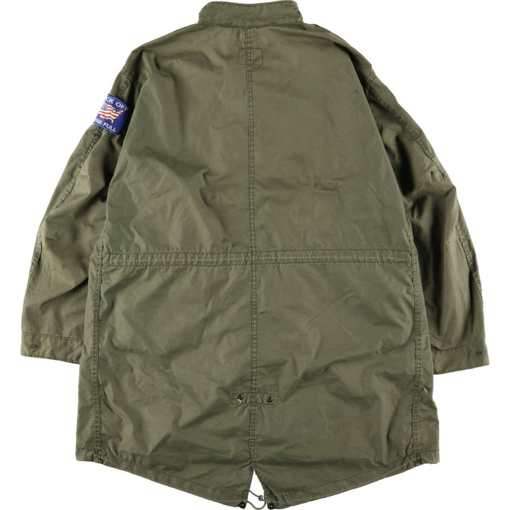 1970'S US Military M-65 Field Coat, Mod Coat, Made in USA, Small Regular, Men's Size Small, Vintage unclear Khaki type Vintage Second Hand