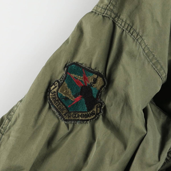 1970'S US Military M-65 Field Coat, Mod Coat, Made in USA, Small Regular, Men's Size Small, Vintage unclear Khaki type Vintage Second Hand