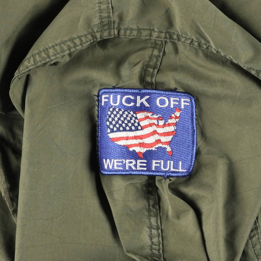 1970'S US Military M-65 Field Coat, Mod Coat, Made in USA, Small Regular, Men's Size Small, Vintage unclear Khaki type Vintage Second Hand