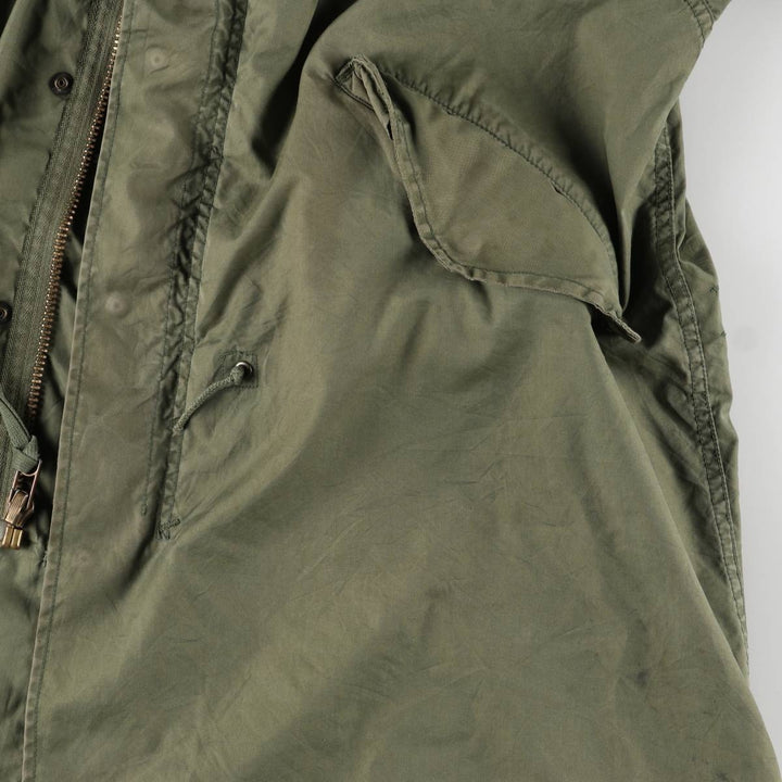1970'S US Military M-65 Field Coat, Mod Coat, Made in USA, Small Regular, Men's Size Small, Vintage unclear Khaki type Vintage Second Hand