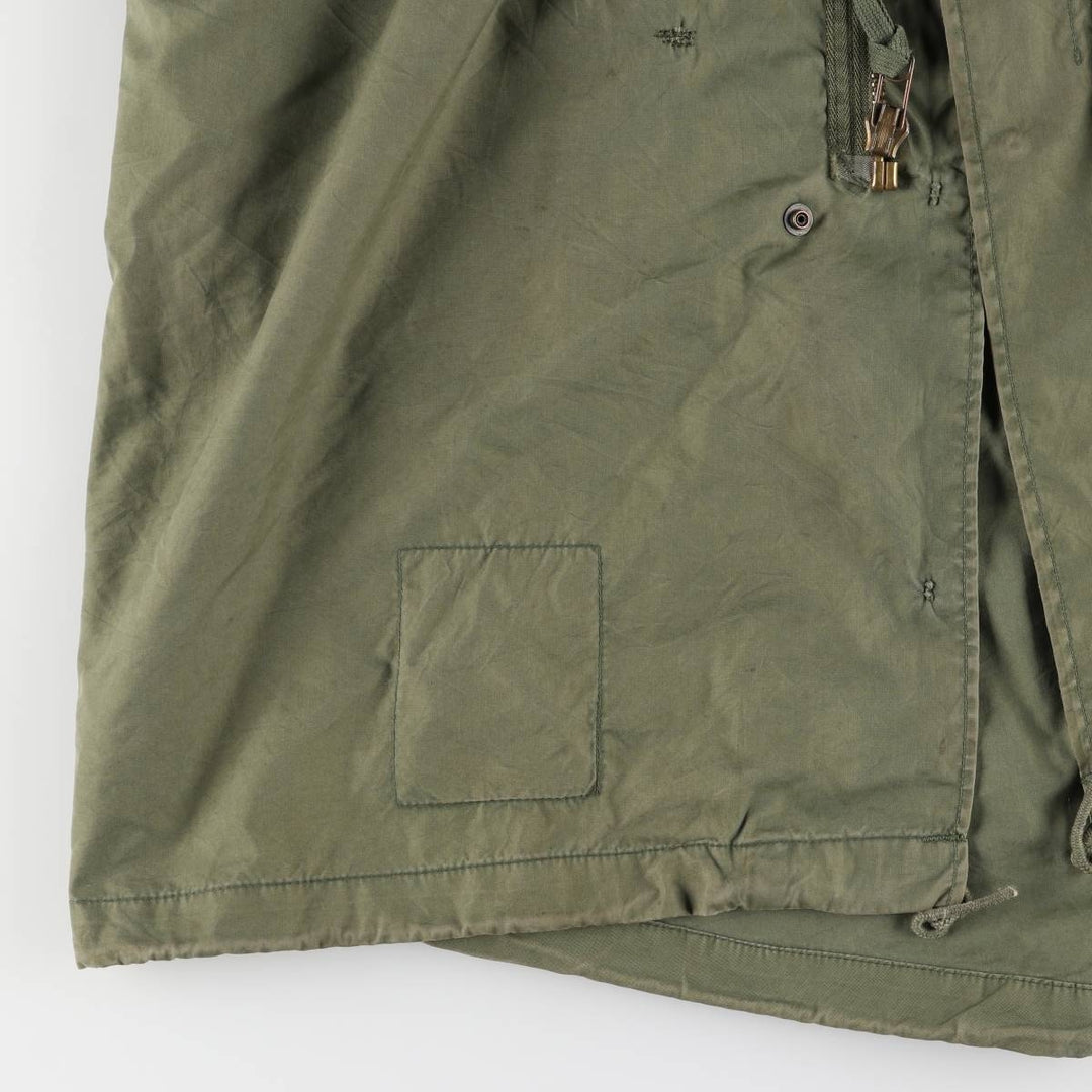 1970'S US Military M-65 Field Coat, Mod Coat, Made in USA, Small Regular, Men's Size Small, Vintage unclear Khaki type Vintage Second Hand