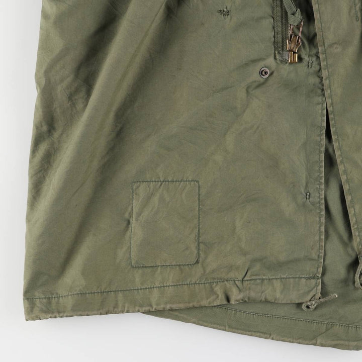 1970'S US Military M-65 Field Coat, Mod Coat, Made in USA, Small Regular, Men's Size Small, Vintage unclear Khaki type Vintage Second Hand
