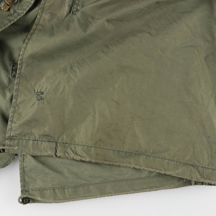 1970'S US Military M-65 Field Coat, Mod Coat, Made in USA, Small Regular, Men's Size Small, Vintage unclear Khaki type Vintage Second Hand