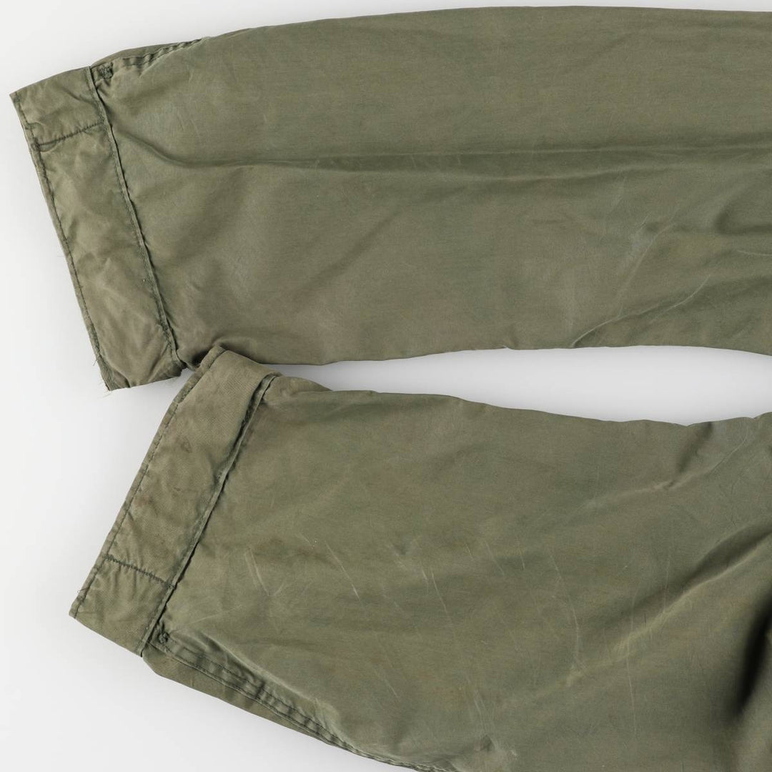 1970'S US Military M-65 Field Coat, Mod Coat, Made in USA, Small Regular, Men's Size Small, Vintage unclear Khaki type Vintage Second Hand