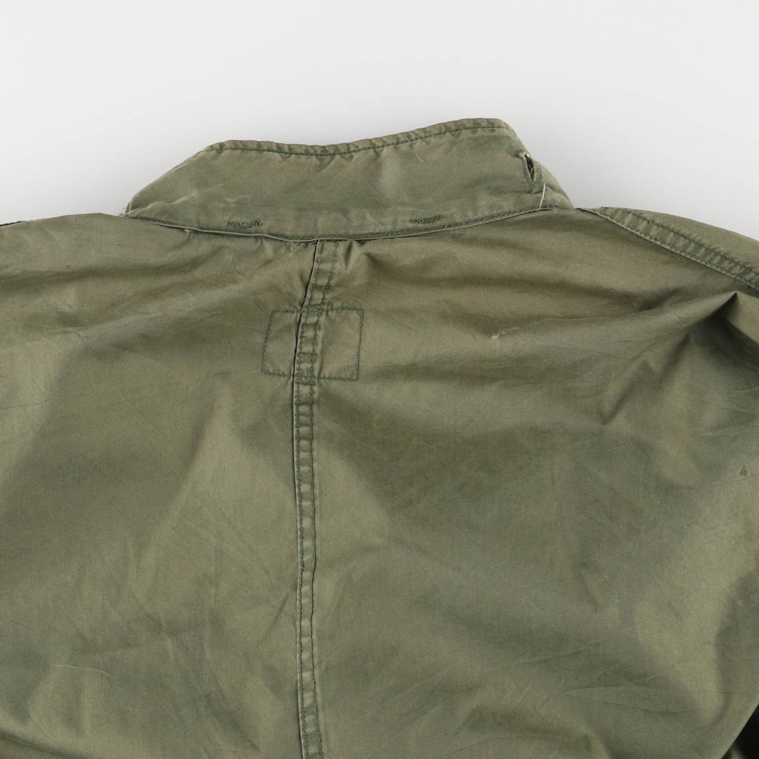 1970'S US Military M-65 Field Coat, Mod Coat, Made in USA, Small Regular, Men's Size Small, Vintage unclear Khaki type Vintage Second Hand