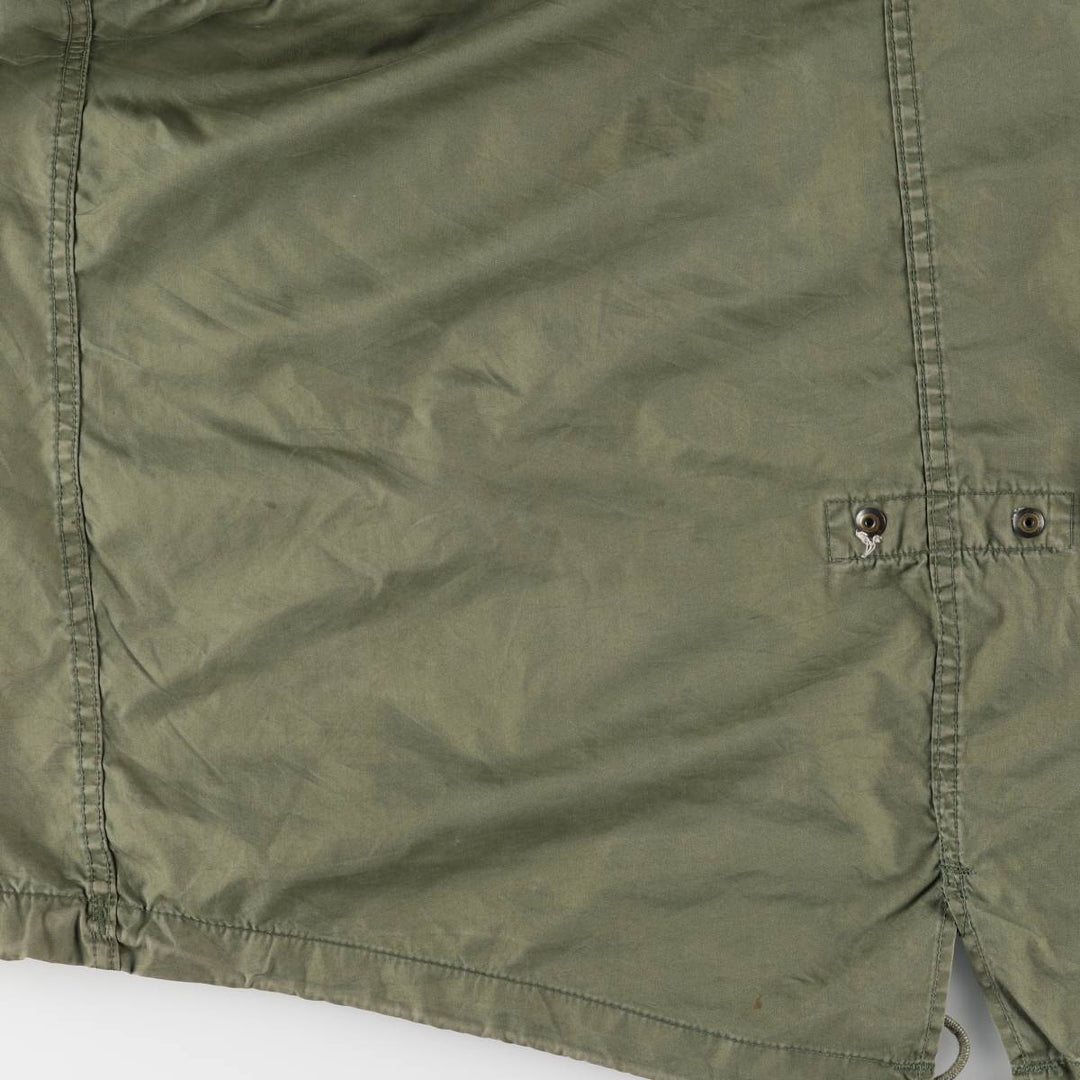 1970'S US Military M-65 Field Coat, Mod Coat, Made in USA, Small Regular, Men's Size Small, Vintage unclear Khaki type Vintage Second Hand