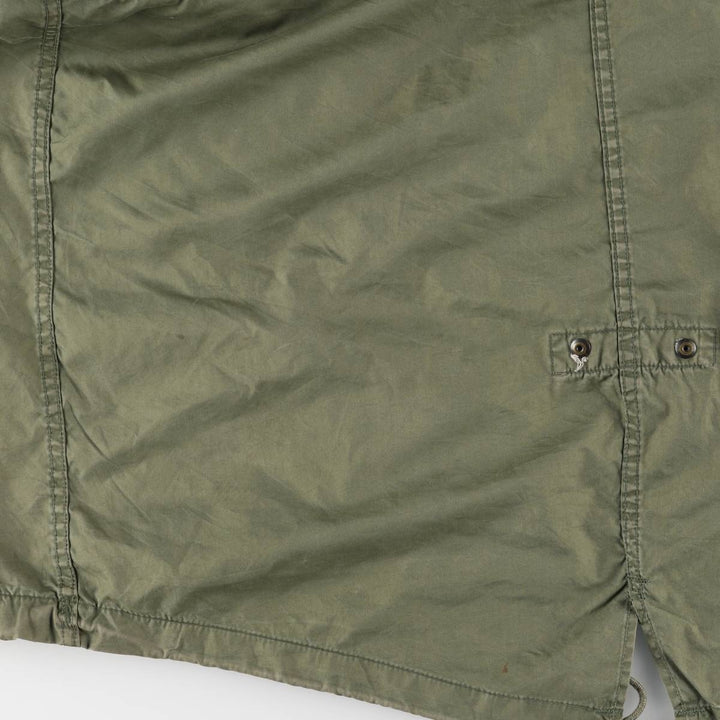 1970'S US Military M-65 Field Coat, Mod Coat, Made in USA, Small Regular, Men's Size Small, Vintage unclear Khaki type Vintage Second Hand