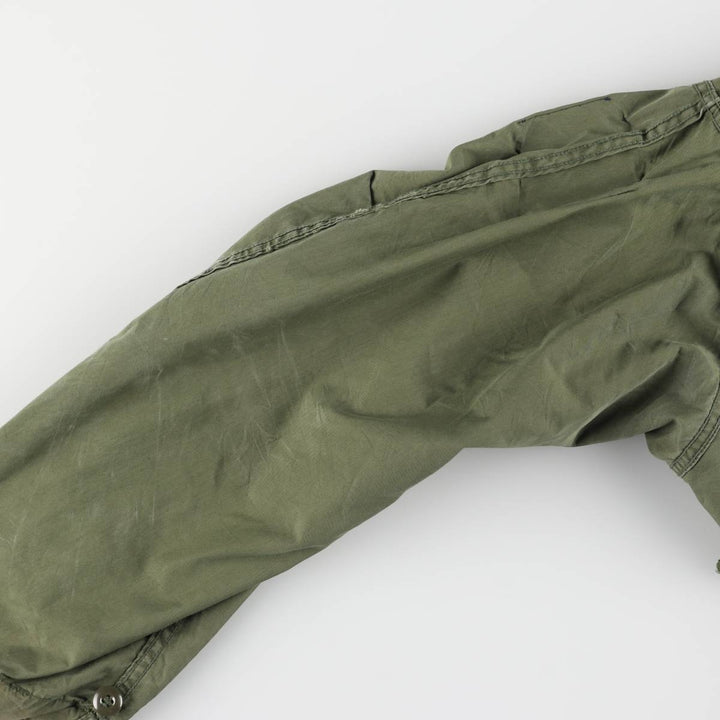 1970'S US Military M-65 Field Coat, Mod Coat, Made in USA, Small Regular, Men's Size Small, Vintage unclear Khaki type Vintage Second Hand