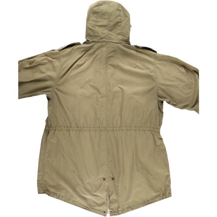 Authentic 1950'S US Military M-51 Custom Field Parka/Mod Coat, Made in USA, Large, Men's Size L, Vintage unclear Khaki type Vintage Second Hand