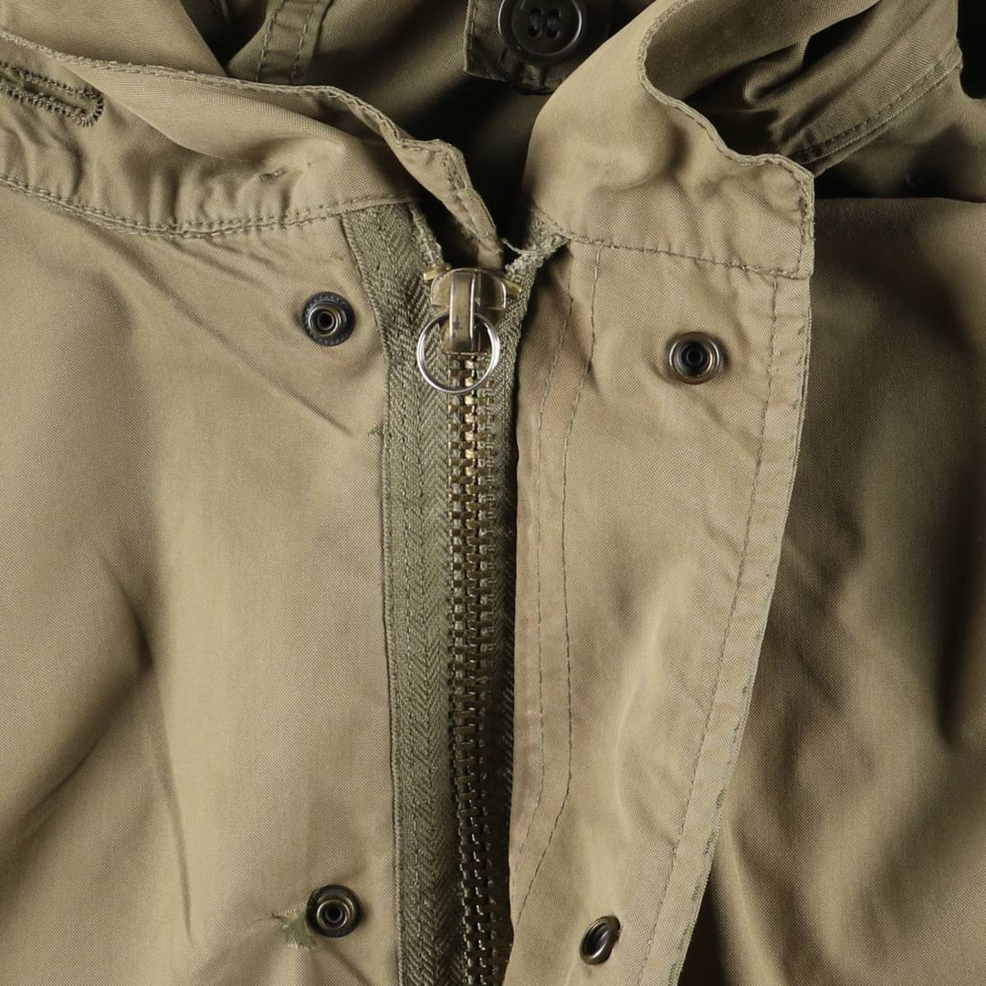 Authentic 1950'S US Military M-51 Custom Field Parka/Mod Coat, Made in USA, Large, Men's Size L, Vintage unclear Khaki type Vintage Second Hand