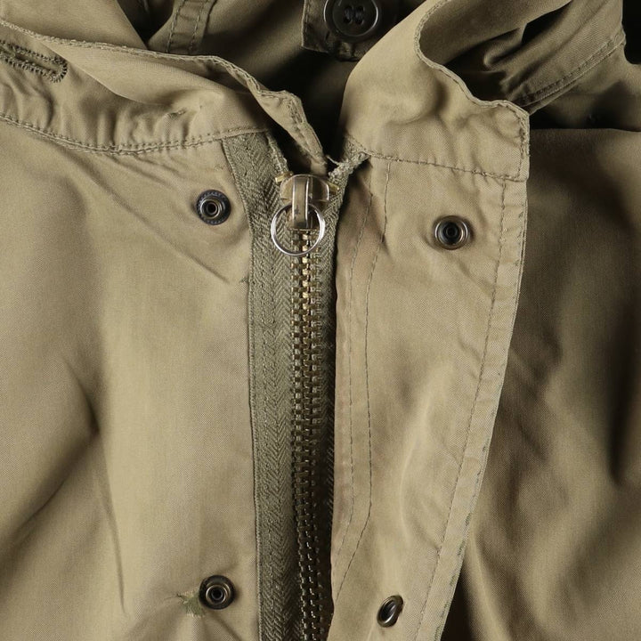 Authentic 1950'S US Military M-51 Custom Field Parka/Mod Coat, Made in USA, Large, Men's Size L, Vintage unclear Khaki type Vintage Second Hand